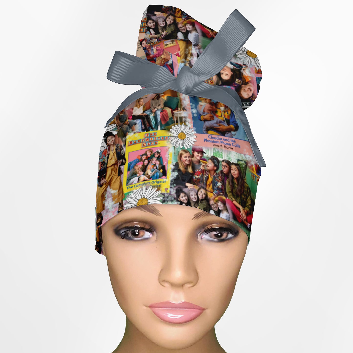 Baby Sitters Club High Bun Ponytail Scrub Cap