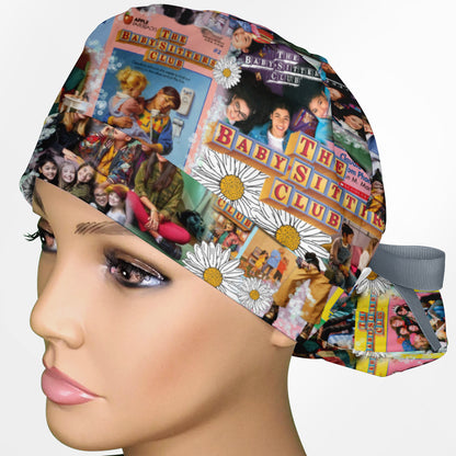 Baby Sitters Club Ponytail Scrub Cap