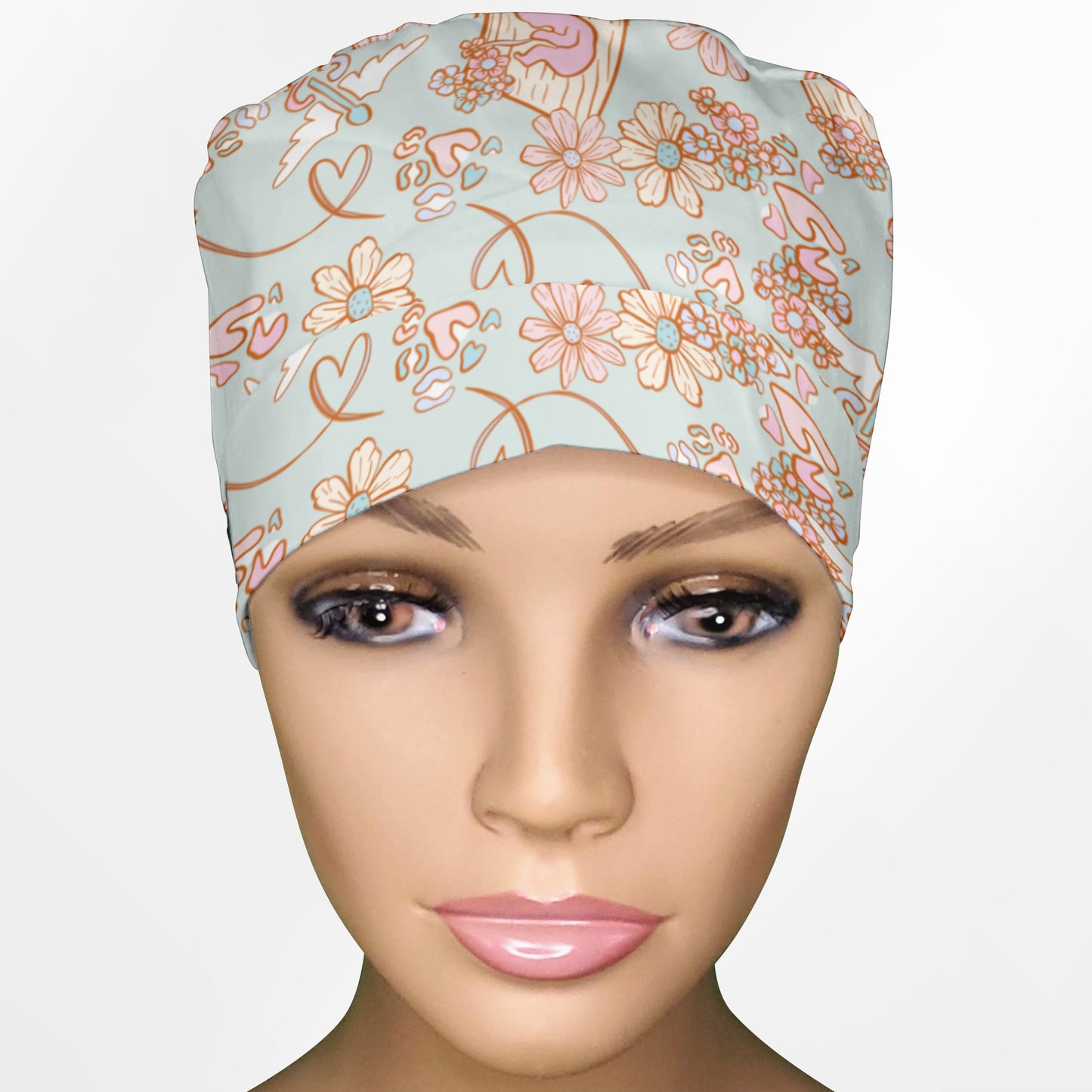 Baby Ultrasound Ponytail Scrub Cap