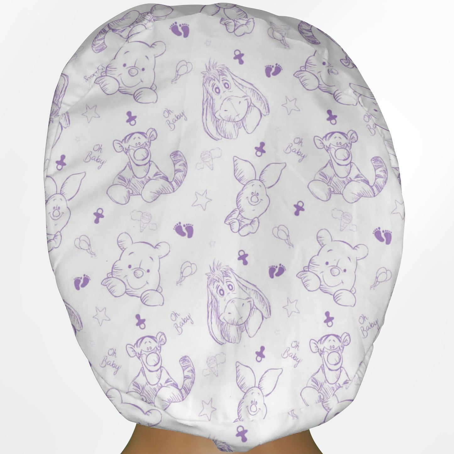 Baby Vintage Bear and Friends Euro Scrub Cap