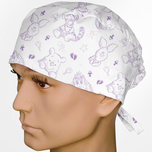 Baby Vintage Bear and Friends Surgeon Scrub Cap