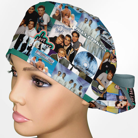 Backstreet Boys Ponytail Scrub Cap