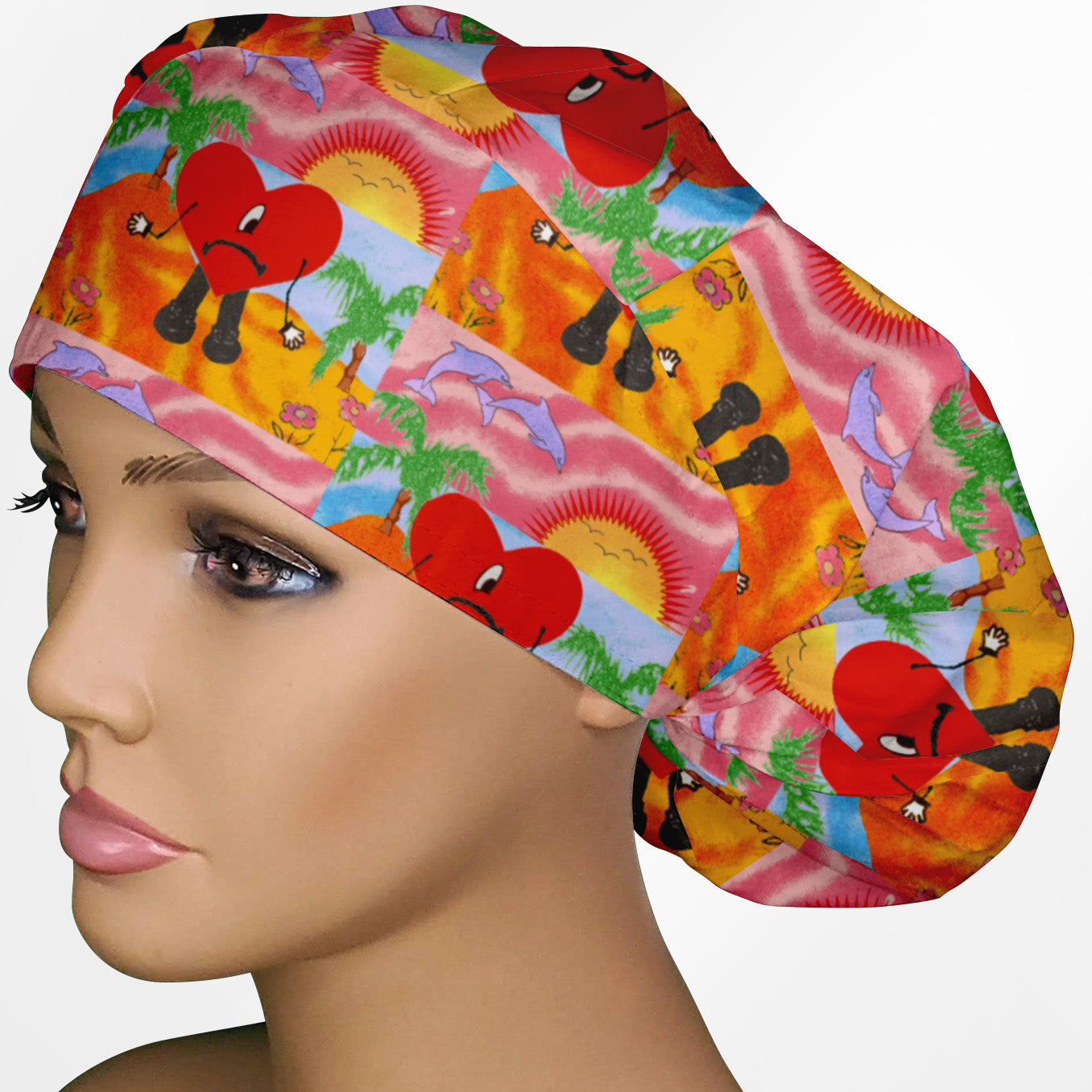 Bad Bunny Album Un Verano Sin Ti Bouffant Scrub Cap