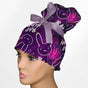 Bad Bunny Galaxy High Bun Ponytail Scrub Cap