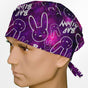 Bad Bunny Galaxy Surgeon Scrub Cap