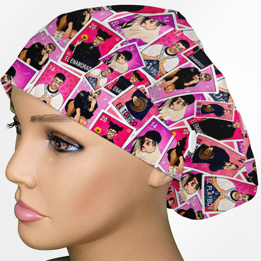 Bad Bunny Loteria Euro Scrub Cap