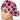 Bad Bunny Loteria Ponytail Scrub Cap