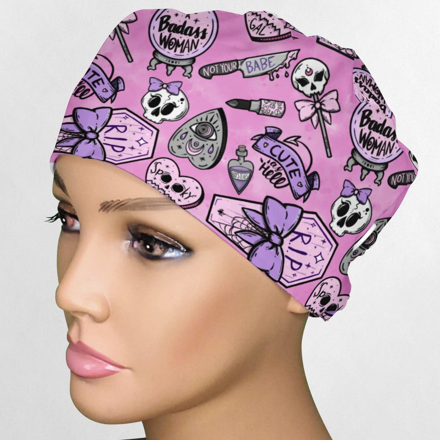 Badie Low-Tie Surgeon Scrub Cap