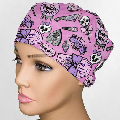Badie Low-Tie Surgeon Scrub Cap