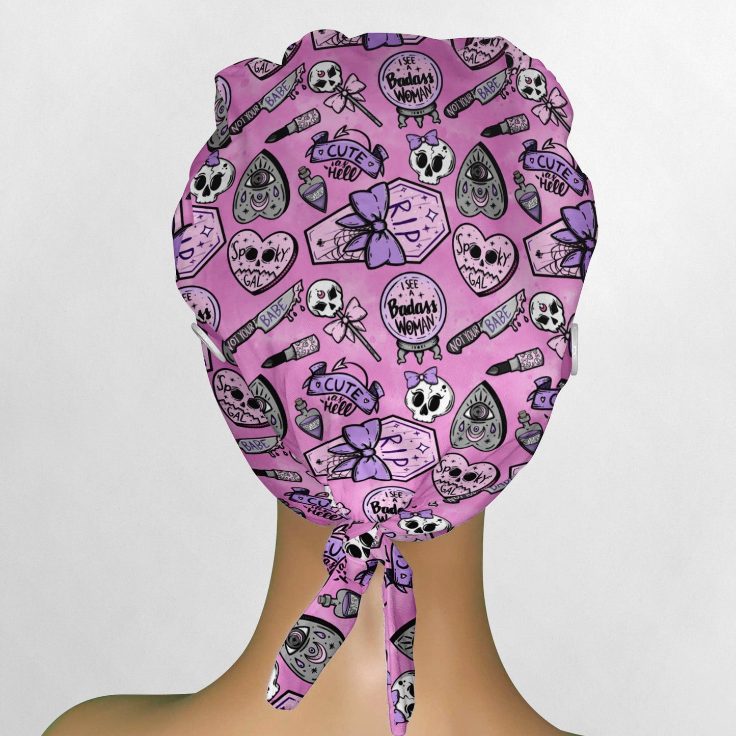 Badie Low-Tie Surgeon Scrub Cap
