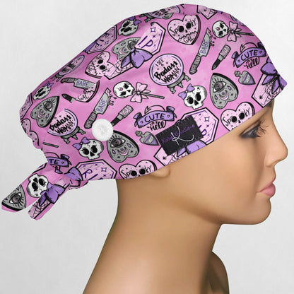 Badie Low-Tie Surgeon Scrub Cap