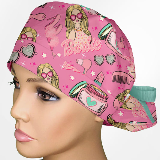 Bar Bi Ponytail Scrub Cap