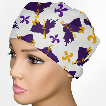 Baton Rouge Low-Tie Surgeon Scrub Cap