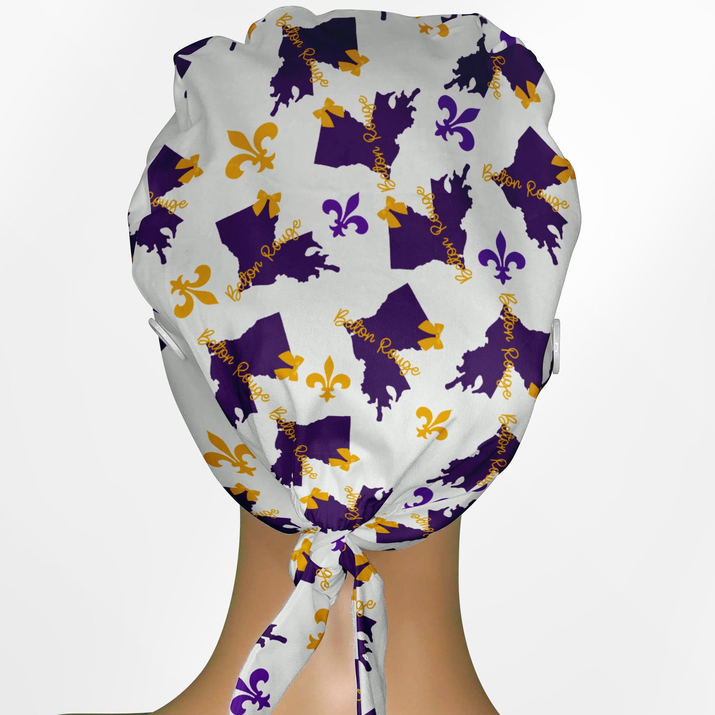 Baton Rouge Low-Tie Surgeon Scrub Cap