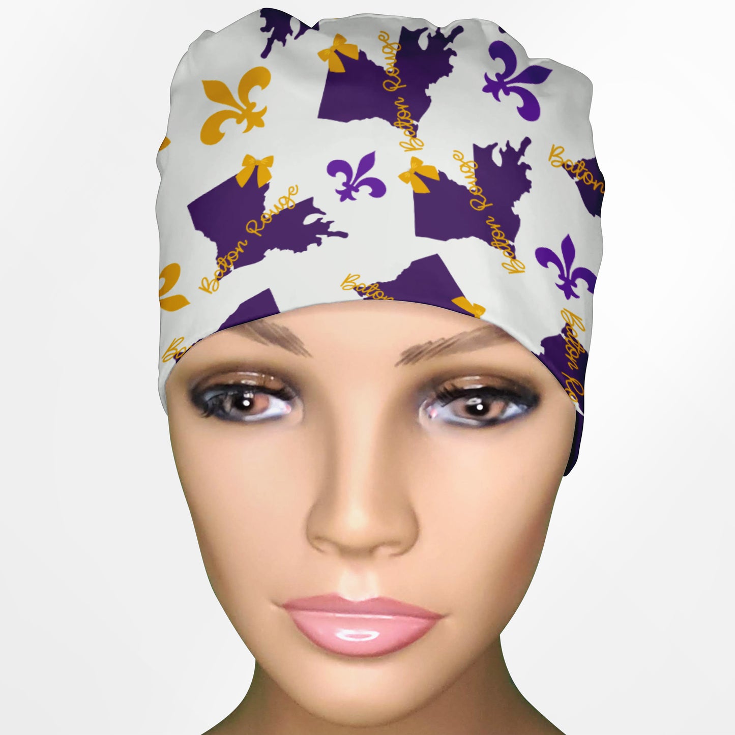 Baton Rouge Low-Tie Surgeon Scrub Cap