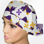 Baton Rouge Ponytail Scrub Cap