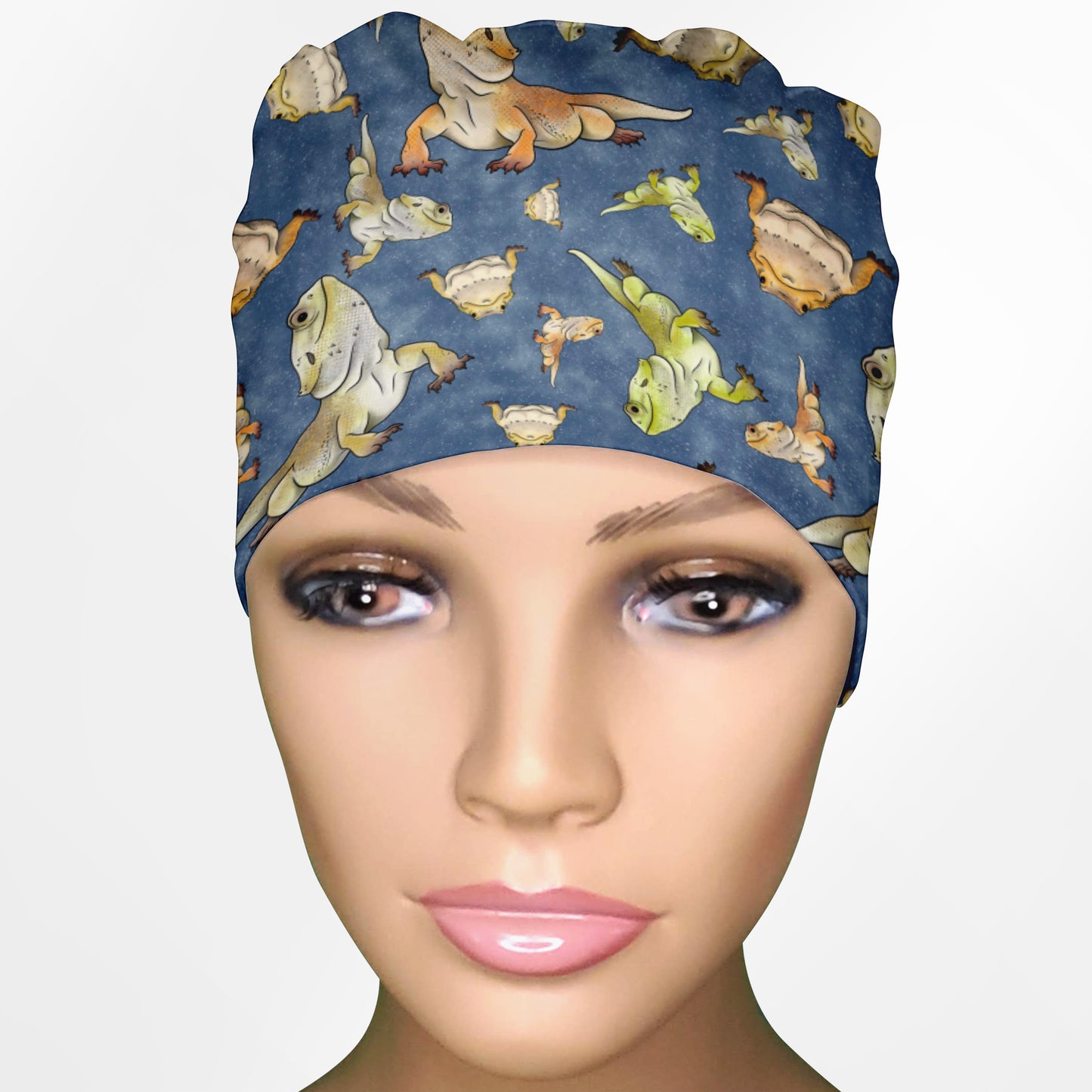 Beardie Low-Tie Surgeon Scrub Cap