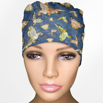 Beardie Low-Tie Surgeon Scrub Cap
