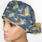 Beardie Ponytail Scrub Cap