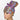Beautiful Christmas High Bun Ponytail Scrub Cap