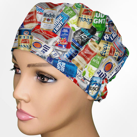 Beer 2 Low-Tie Surgeon Scrub Cap