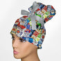 Beer 2 High Bun Ponytail Scrub Cap