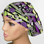 Beetle Stripes Euro Scrub Cap