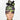Beetle Stripes High Bun Ponytail Scrub Cap