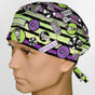 Beetle Stripes Surgeon Scrub Cap