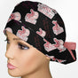 Bariatric Ponytail Scrub Cap