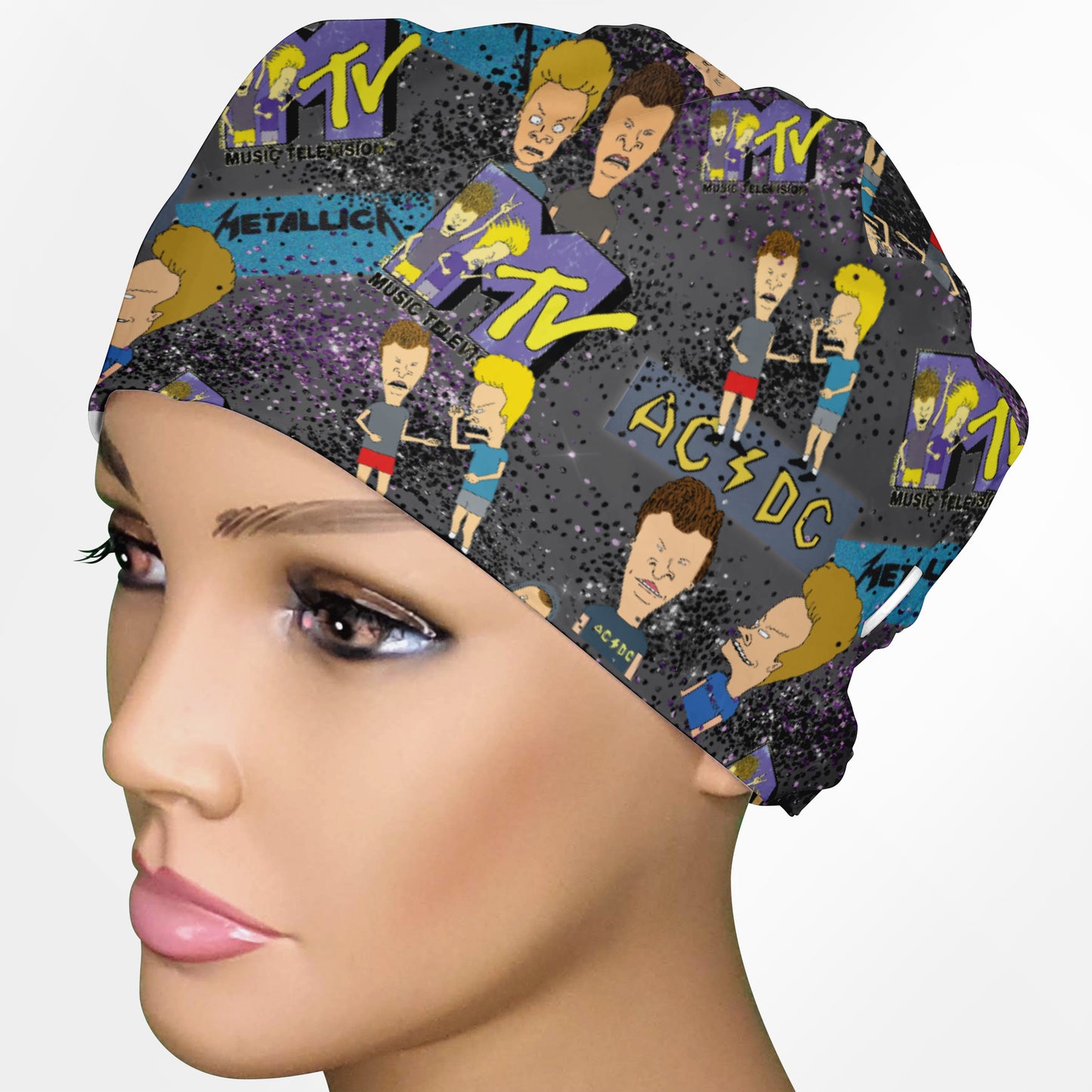 Beavis and Butt-Head Low-Tie Surgeon Scrub Cap
