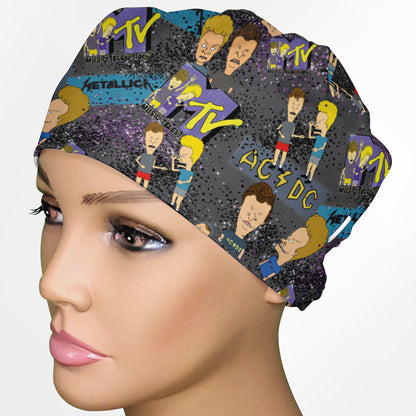 Beavis and Butt-Head Low-Tie Surgeon Scrub Cap
