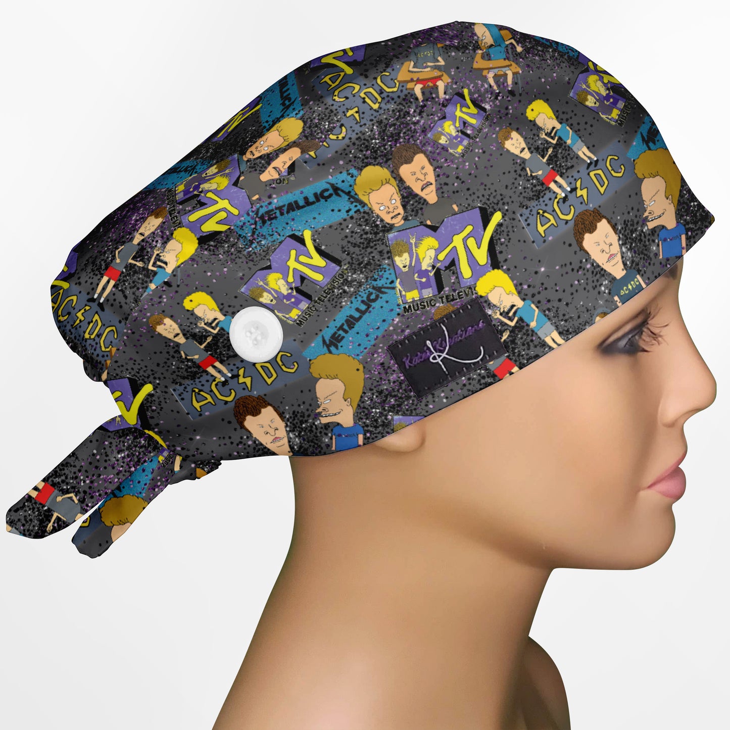 Beavis and Butt-Head Low-Tie Surgeon Scrub Cap