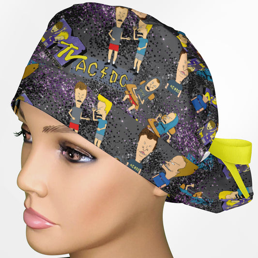Beavis and Butt-Head Ponytail Scrub Cap