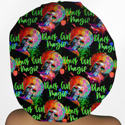 Black Girl Magic Bouffant Scrub Cap