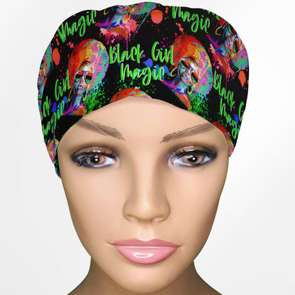 Black Girl Magic Euro Scrub Cap