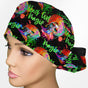 Black Girl Magic Ponytail Scrub Cap