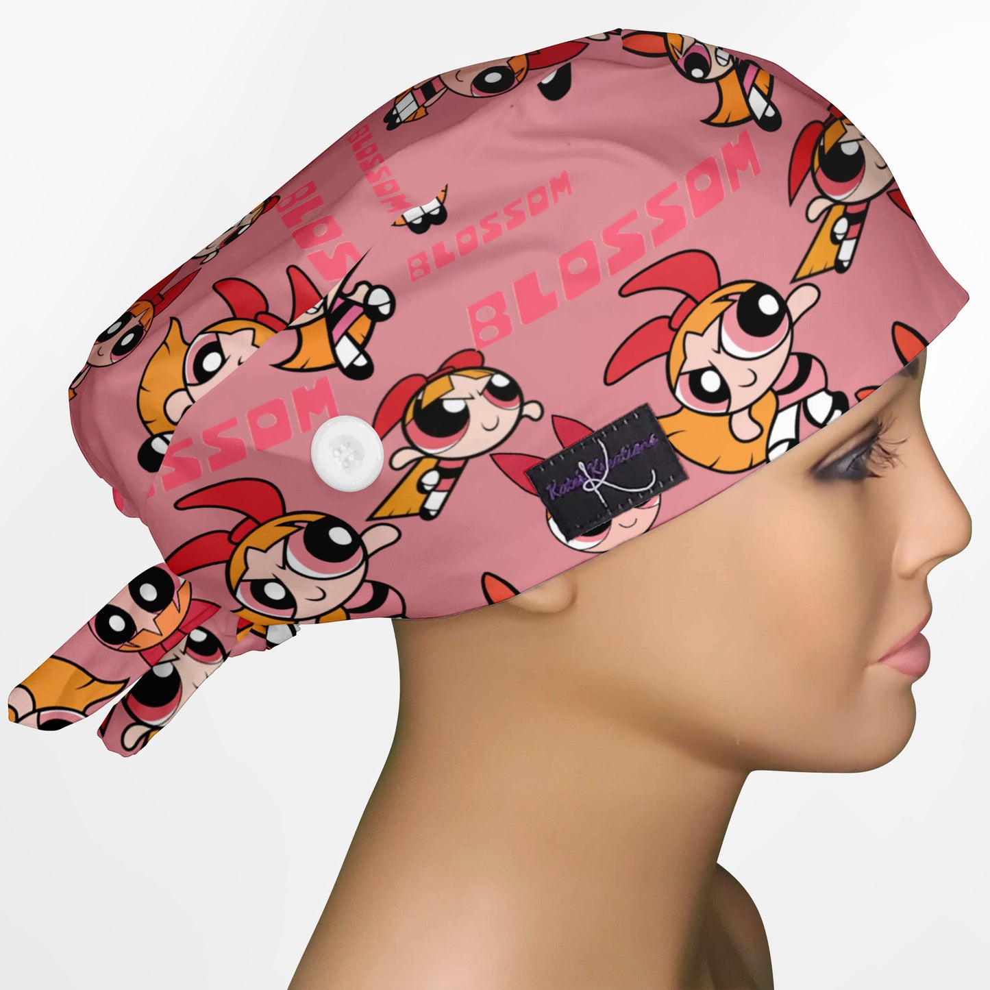 Blossom Low-Tie Surgeon Scrub Cap