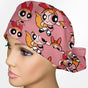 Blossom Ponytail Scrub Cap