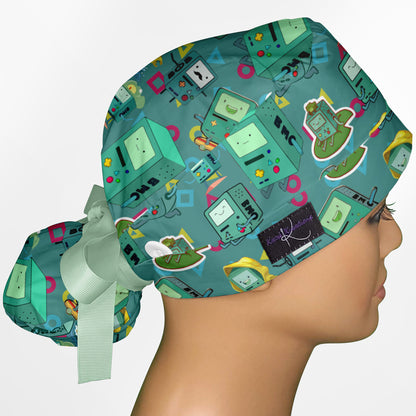 BMO Ponytail Scrub Cap