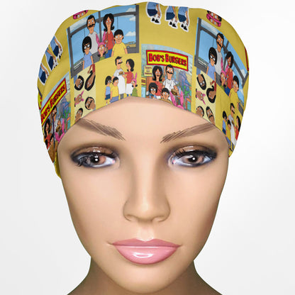 Bob's Burgers Euro Scrub Cap