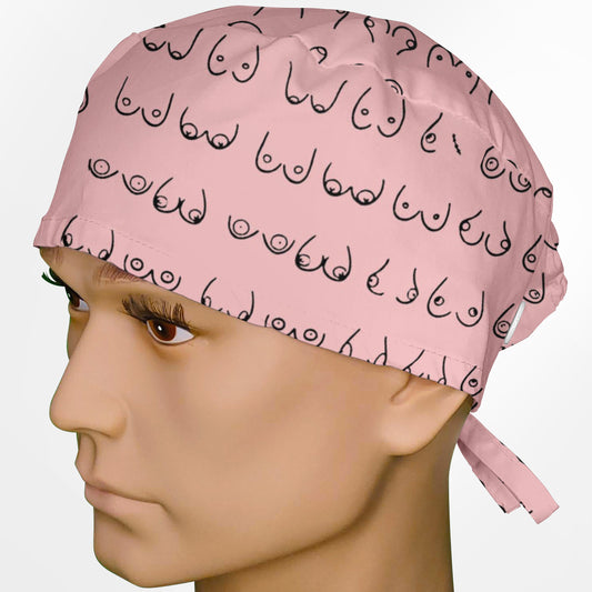 Boobies Surgeon Scrub Cap