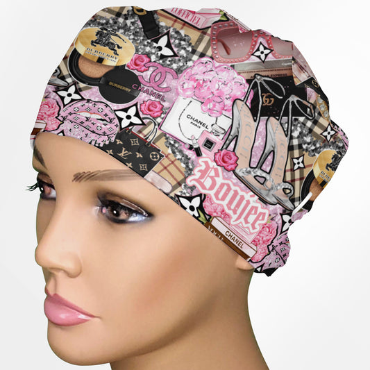 Boujee Low-Tie Surgeon Scrub Cap