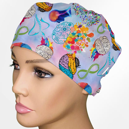 Brains And Spine Low-Tie Surgeon Scrub Cap
