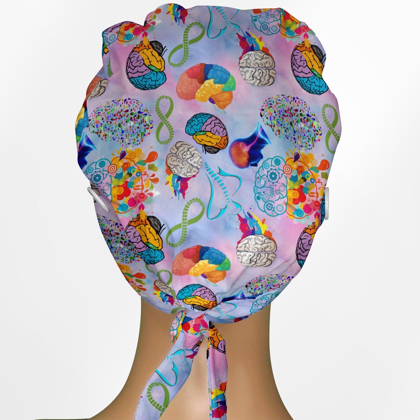 Brains And Spine Low-Tie Surgeon Scrub Cap