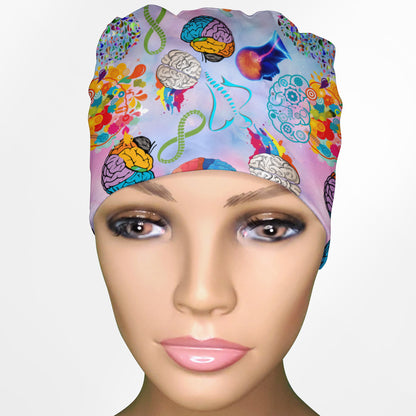 Brains And Spine Low-Tie Surgeon Scrub Cap