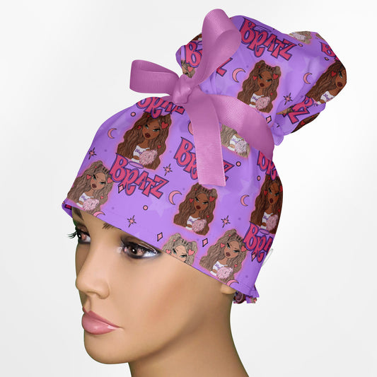 Bratz High Bun Ponytail Scrub Cap