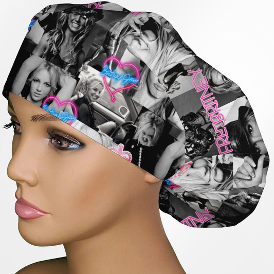 Brittney Spears Bouffant Scrub Cap
