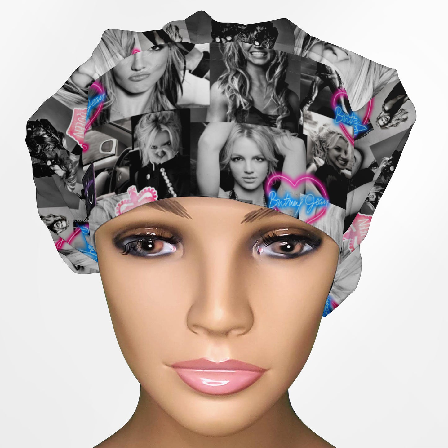 Brittney Spears Bouffant Scrub Cap