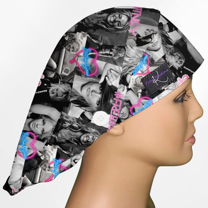 Brittney Spears Bouffant Scrub Cap